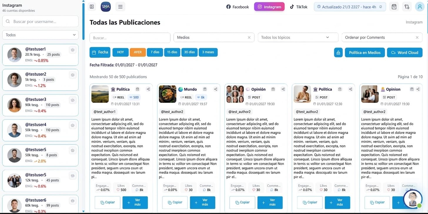 SMA — Social Media Analytics